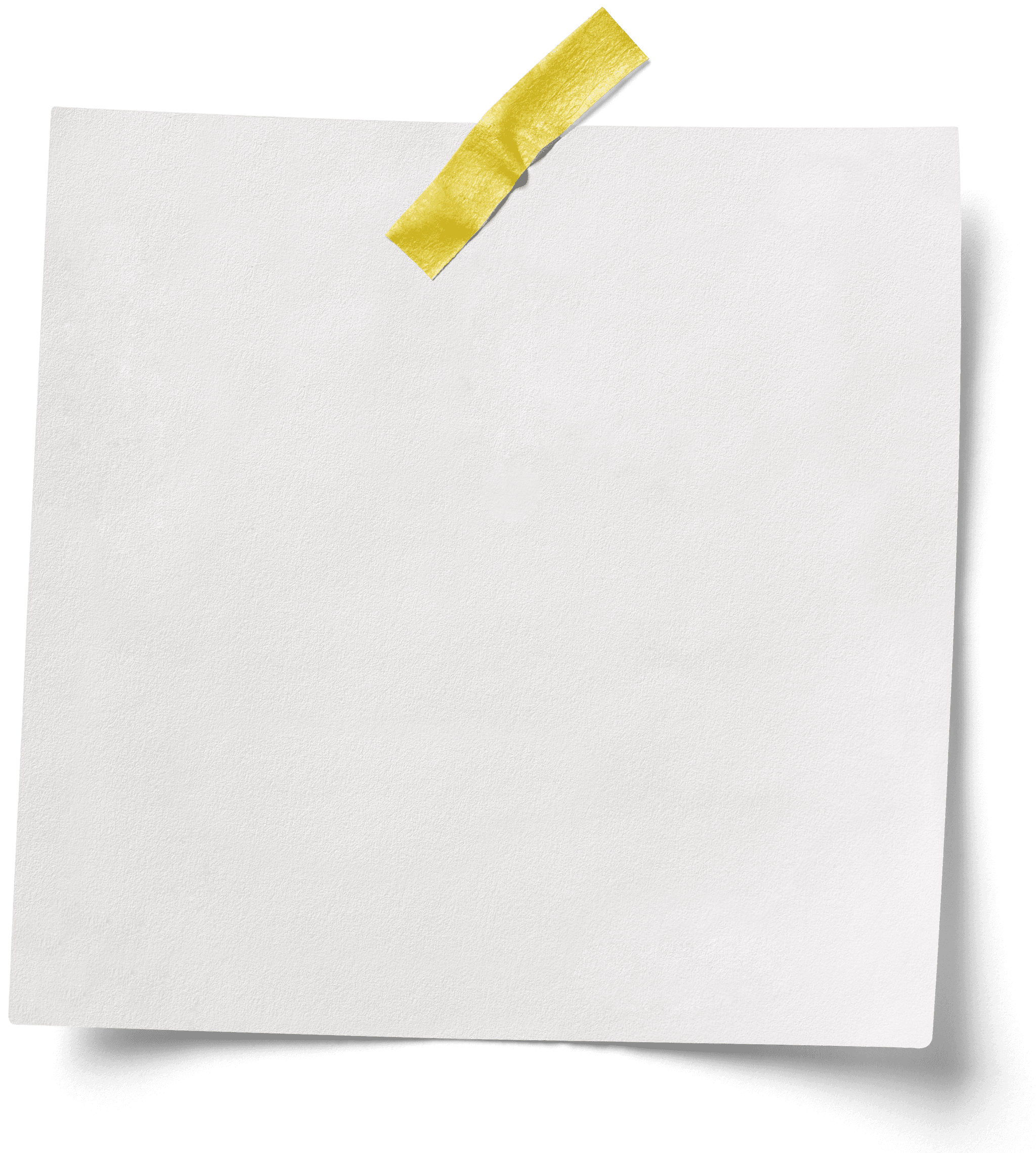 sticky note